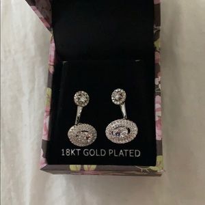 18k gold plated earrings